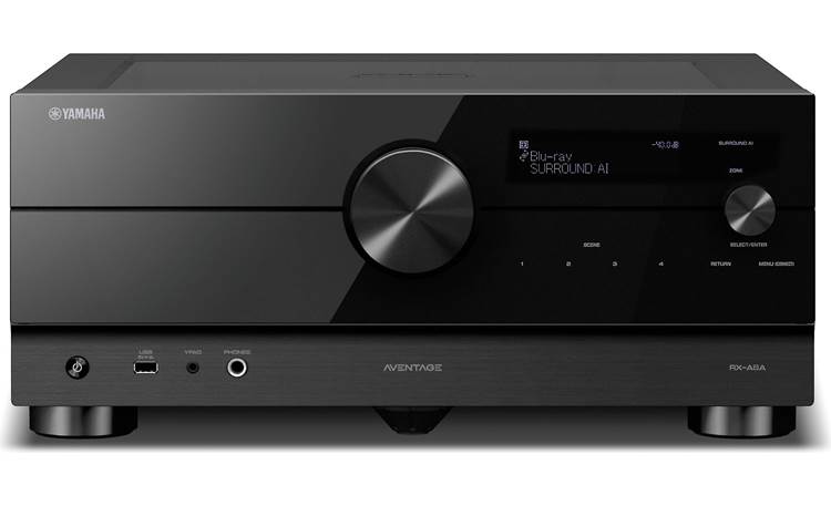 Yamaha AVENTAGE RXA6A 9.2Ch Home Theater Receiver with Dolby Atmos®, Wi-Fi®, Bluetooth®, Apple AirPlay® 2, and Amazon Alexa compatibility