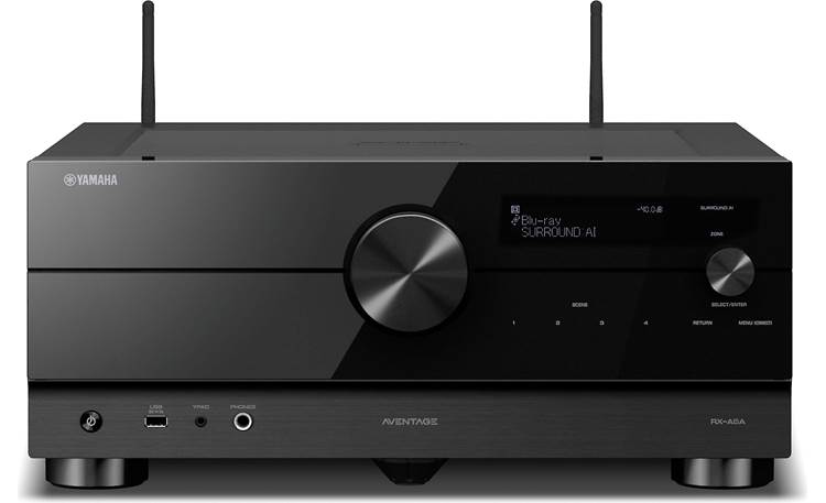 Yamaha AVENTAGE RXA6A 9.2Ch Home Theater Receiver with Dolby Atmos®, Wi-Fi®, Bluetooth®, Apple AirPlay® 2, and Amazon Alexa compatibility