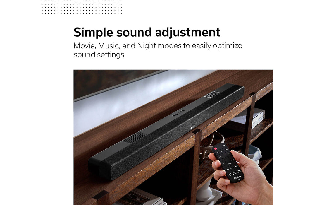 Denon Dolby Atmos DHT S517 SoundBar