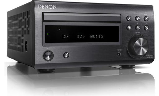 Denon RCD-M41 CD/FM Micro Desktop Stereo Amplifier System With Bluetooth® (Speakers Not Included) - Best Home Theatre Systems - Audiomaxx India