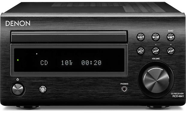 Denon RCD-M41 CD/FM Micro Desktop Stereo Amplifier System With Bluetooth® (Speakers Not Included) - Best Home Theatre Systems - Audiomaxx India