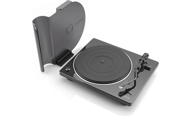 Denon DP-400 Fully Automatic Hi-Fi Turntable, Speed Auto Sensor, Pre-Mounted Cartridge, Phono Equalizer, Straight Tone Arm - Best Home Theatre Systems - Audiomaxx India