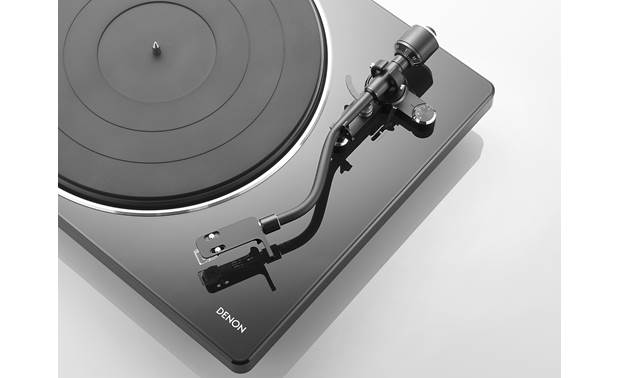 Denon DP-400 Fully Automatic Hi-Fi Turntable, Speed Auto Sensor, Pre-Mounted Cartridge, Phono Equalizer, Straight Tone Arm - Best Home Theatre Systems - Audiomaxx India