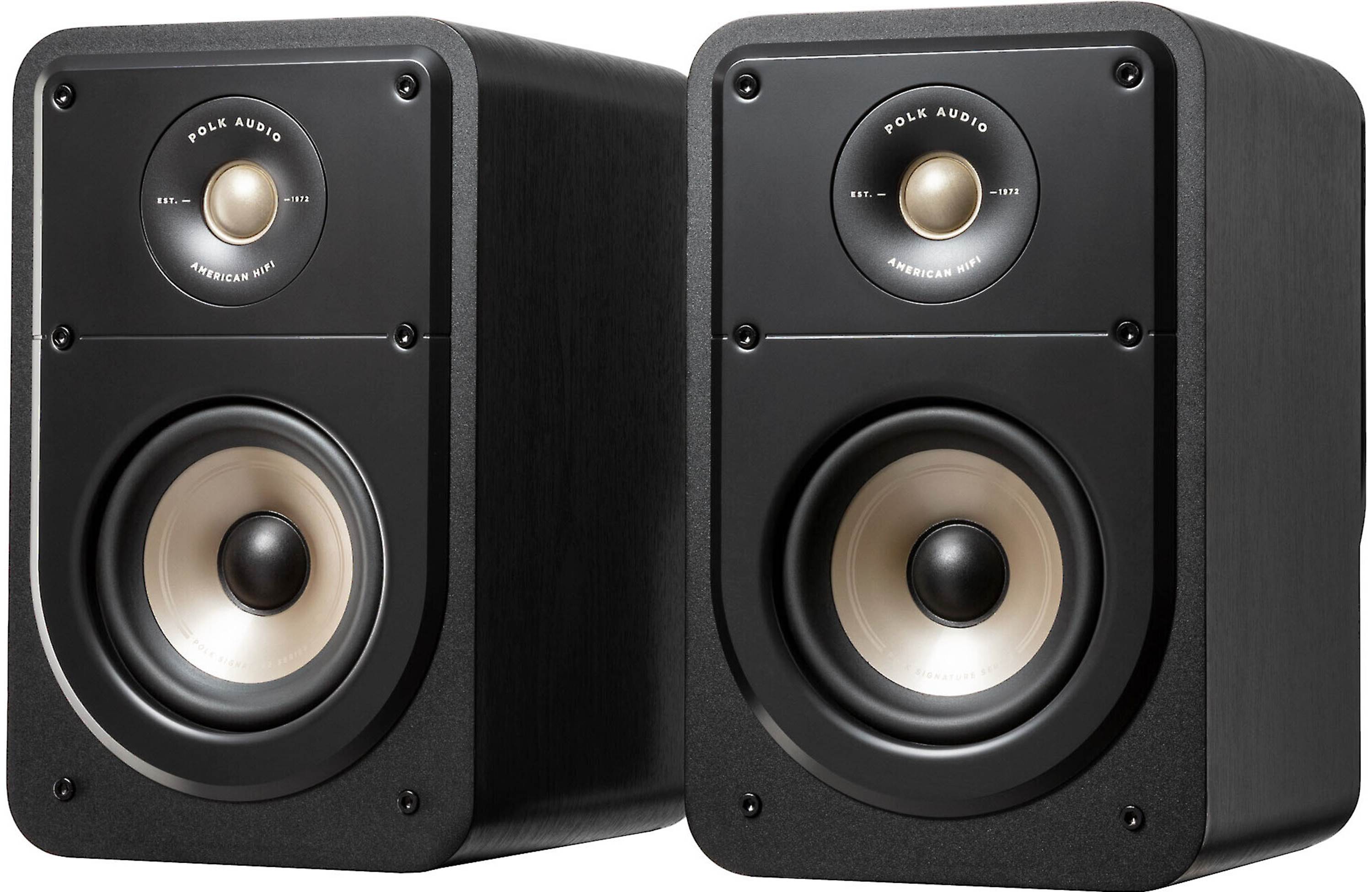 Polk Audio Signature Elite ES15 Bookshelf Speakers (Black)