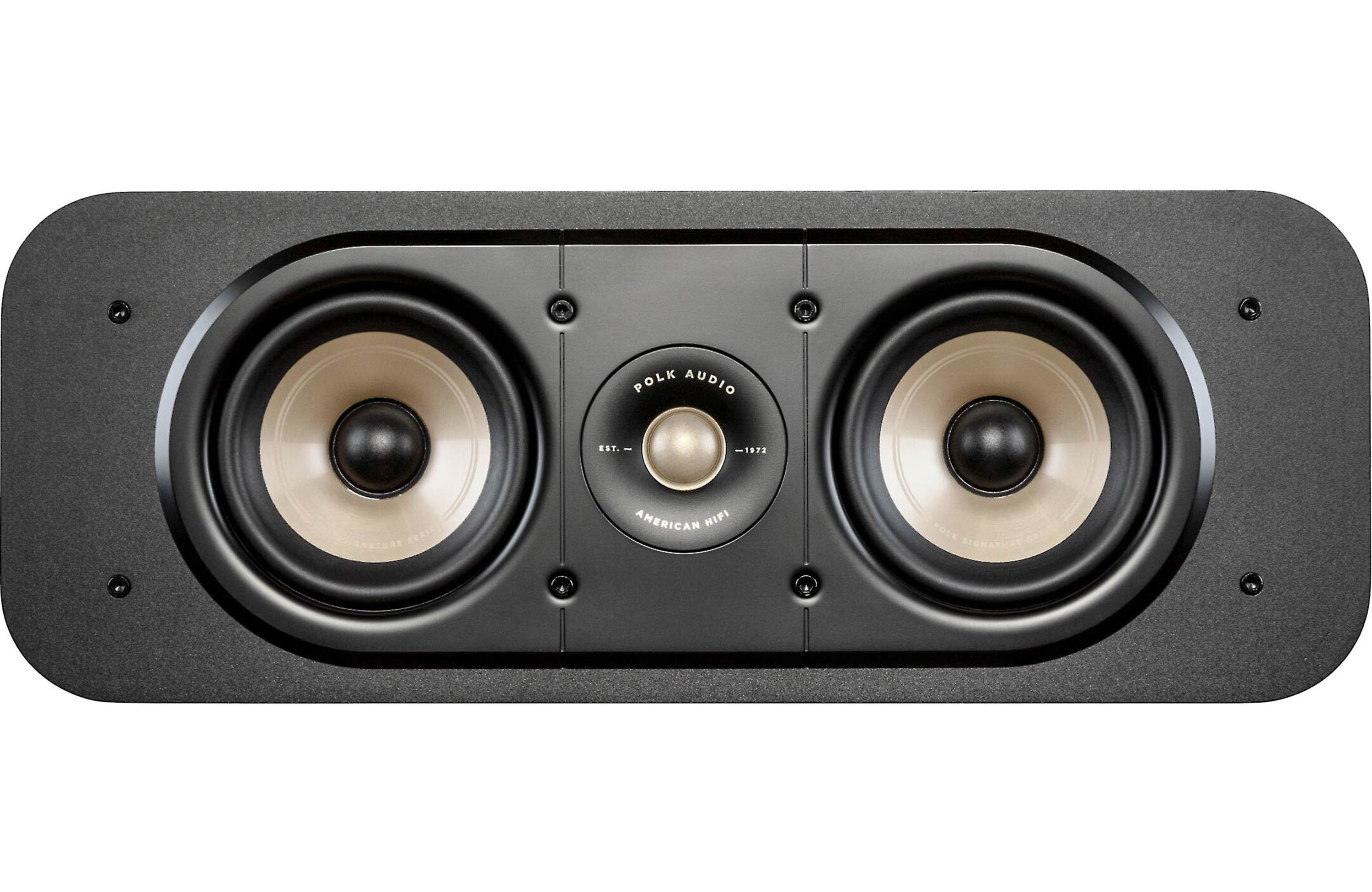 Polk Audio Signature Elite ES30 Center Channel Speaker (Black)