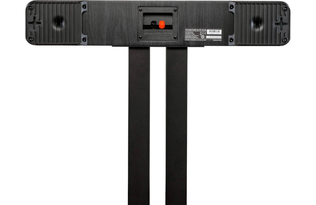 Polk Audio Signature Elite ES35 Slim Low-Profile Center Channel Speaker (Black)