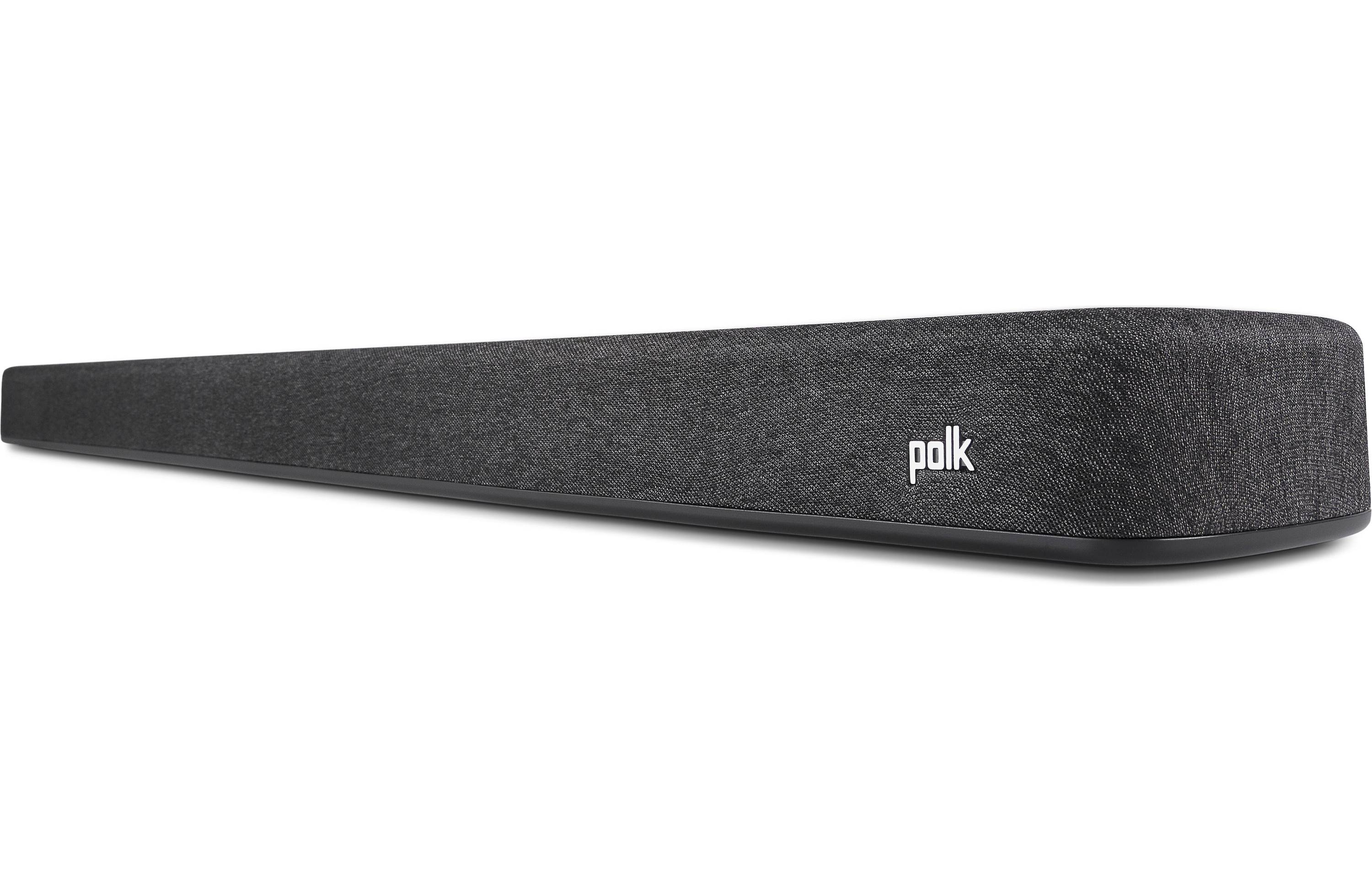 Polk Audio React Soundbar-Subwoofer System With Built-in Bluetooth®, Wi-Fi, and Amazon Alexa