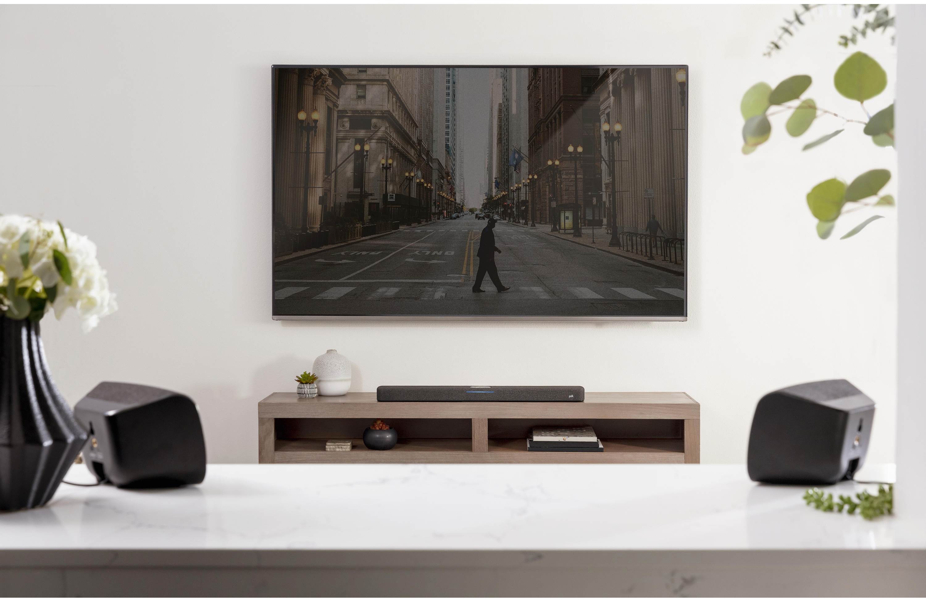 Polk SR2 Wireless Surround Speakers For Compatible Soundbar Models