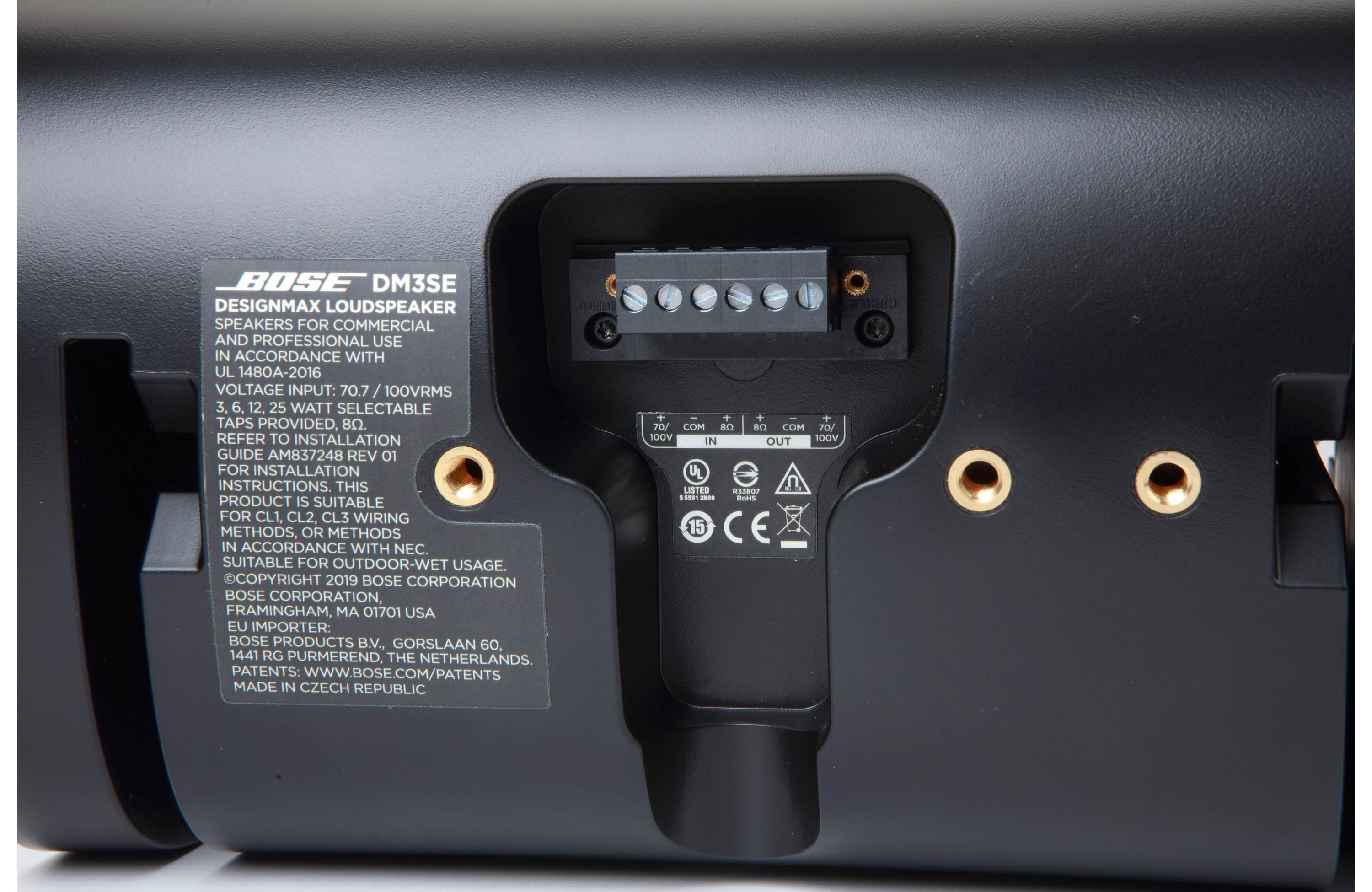 Bose DesignMax DM3SE Surface Mount Satellite Speakers 120w Each With M