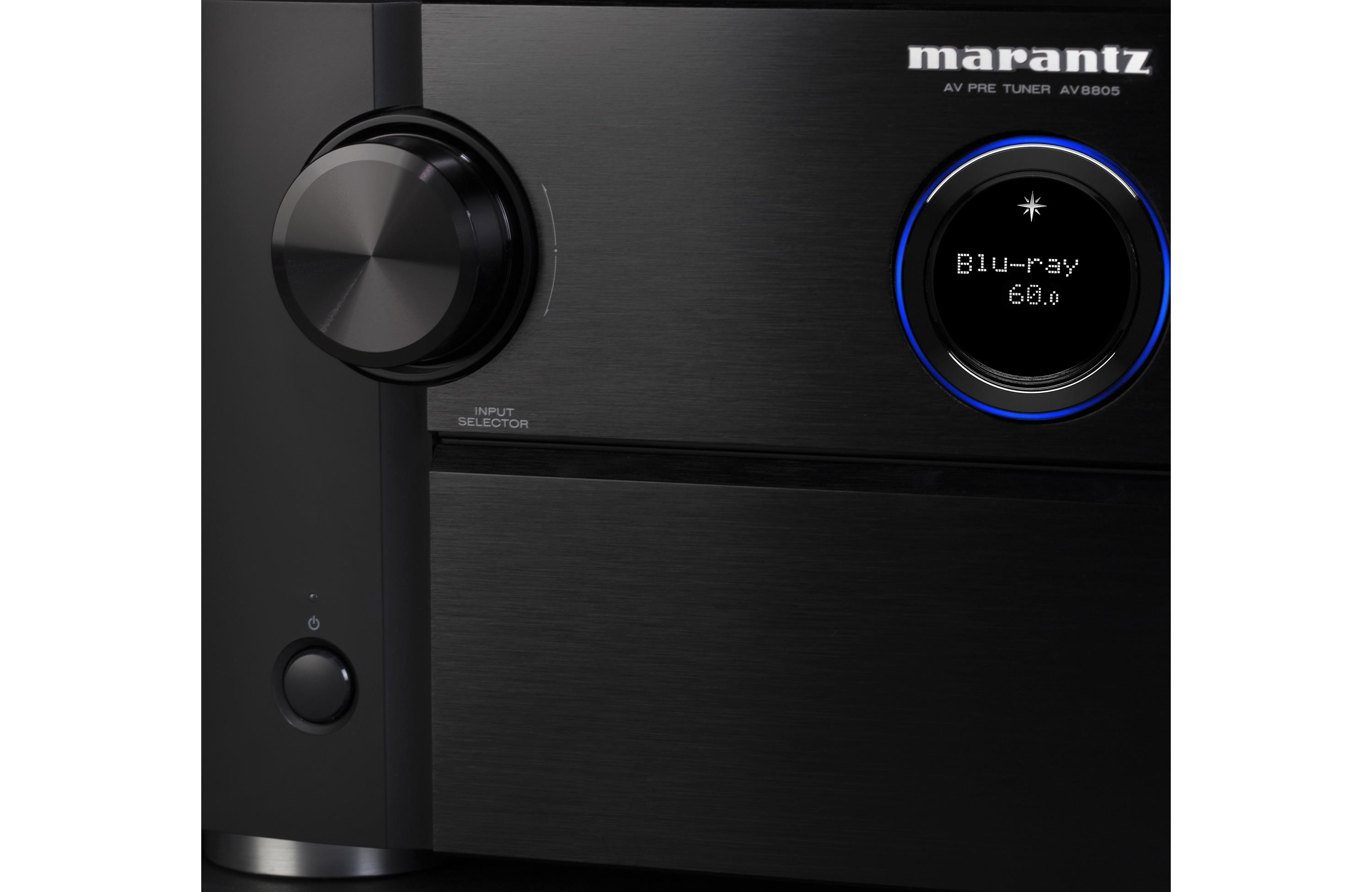 Marantz AV8805 13.2-Channel Home Theater Pre-Amplifier/Processor With Wi-Fi®, Dolby Atmos®, DTS:X™, and HEOS Built-in