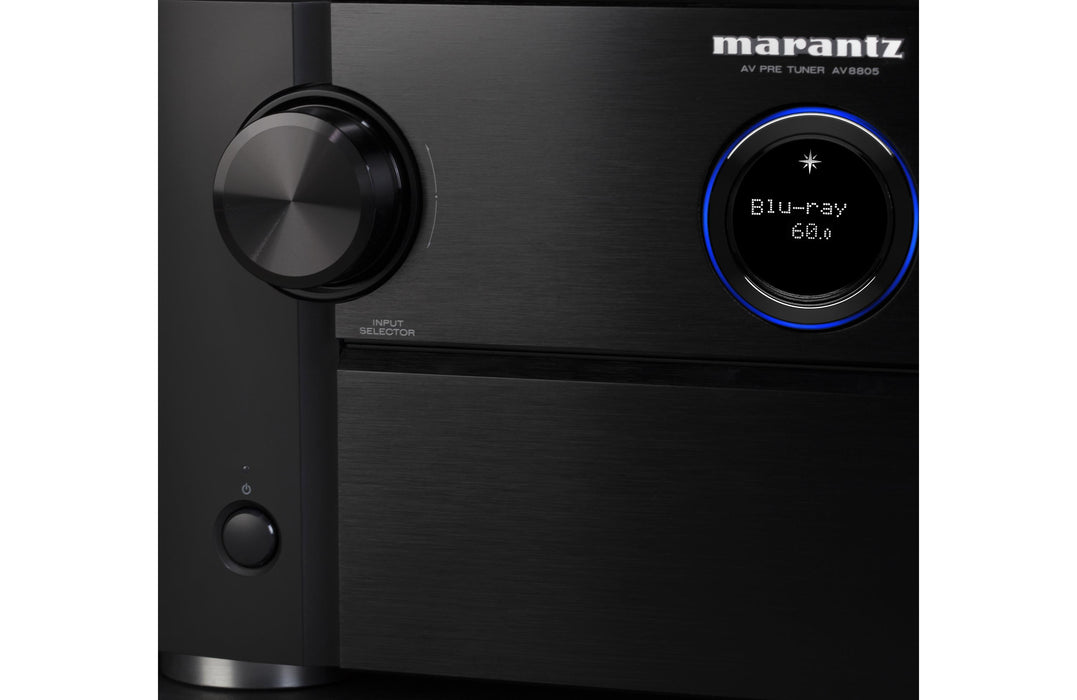 Marantz AV8805 13.2-Channel Home Theater Pre-Amplifier/Processor With Wi-Fi®, Dolby Atmos®, DTS:X™, and HEOS Built-in