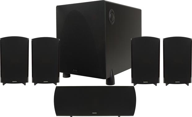 Definitive Technology Procinema 1000 Plus Satellite / OnWall Speakers With 10 Inch ProSub 1000 Powered Subwoofer - Dolby 5.1 Speaker Package # SP011 - Best Home Theatre Systems - Audiomaxx India