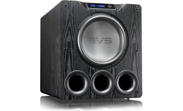 SVS PB4000 Powered Subwoofer 1200w Peak Power With App Control - Black Ash - Best Home Theatre Systems - Audiomaxx India