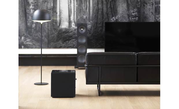 KEF Kube 12 Powered Subwoofer 300W-Black - Best Home Theatre Systems - Audiomaxx India