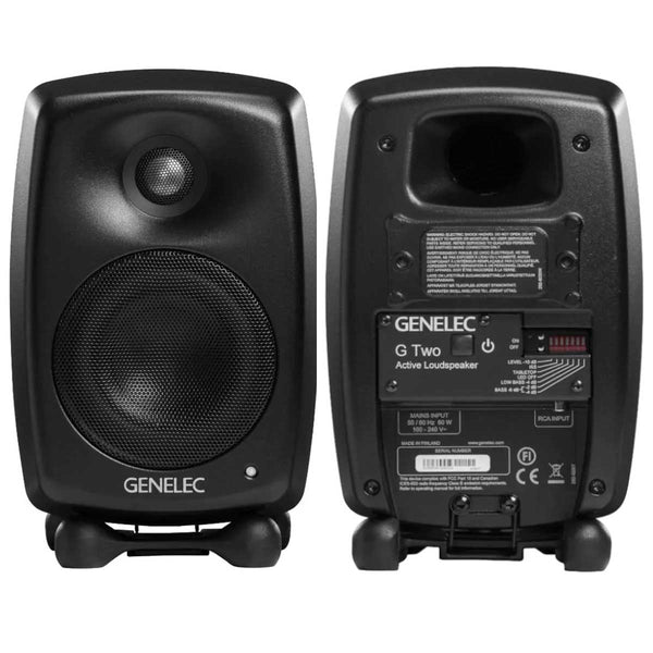 GENELEC G2 G-Two ブラック　2024年製美品 Genelec G Two Active Powered Speaker (Each)