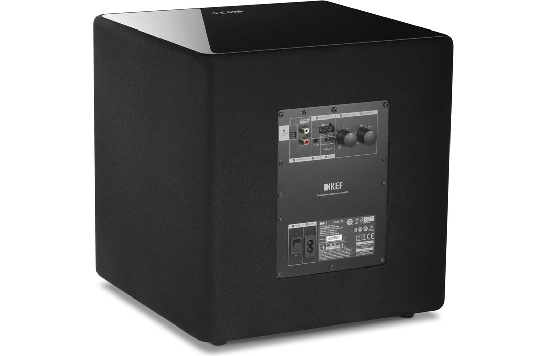 KEF KUBE 10B Powered Subwoofer 10 Inch 300w Class 'D' Sealed Cabinet - Best Home Theatre Systems - Audiomaxx India