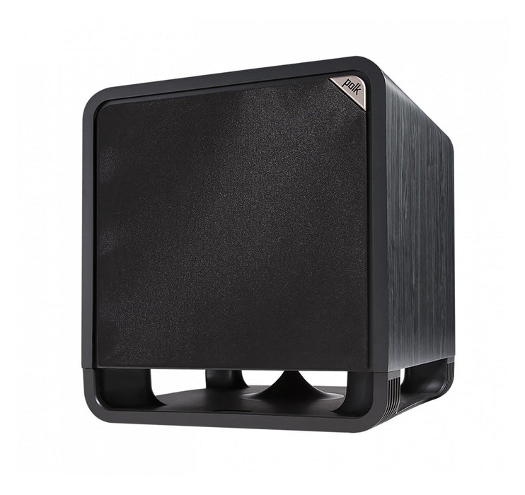 Polk Audio HTS 12 Powered Subwoofer 12 Inch - 400w Class 'D' - Down Firing Ported Design - Black - Audiomaxx India