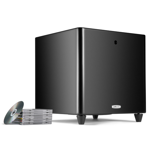 Polk Audio DSW PRO 550 Powered Subwoofer 200w Class 'D' With Remote Control & Front / Down Firing Option. - Audiomaxx India