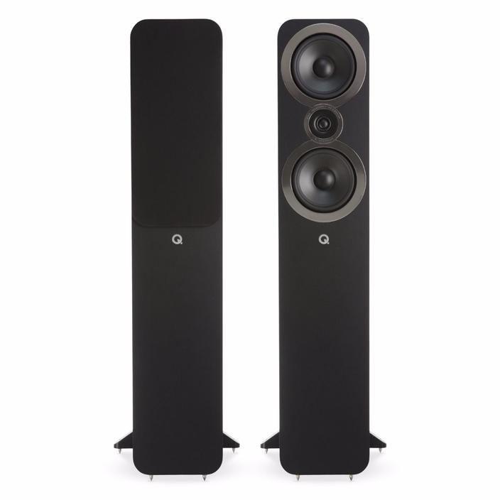 Denon X3600H Audio-Video Receiver + Q Acoustics Q3050i Speaker Set + BenQ W5700 4K Projecor - Dolby Atmos 9.2 Home Theater Package # AM902002 - Best Home Theatre Systems - Audiomaxx India