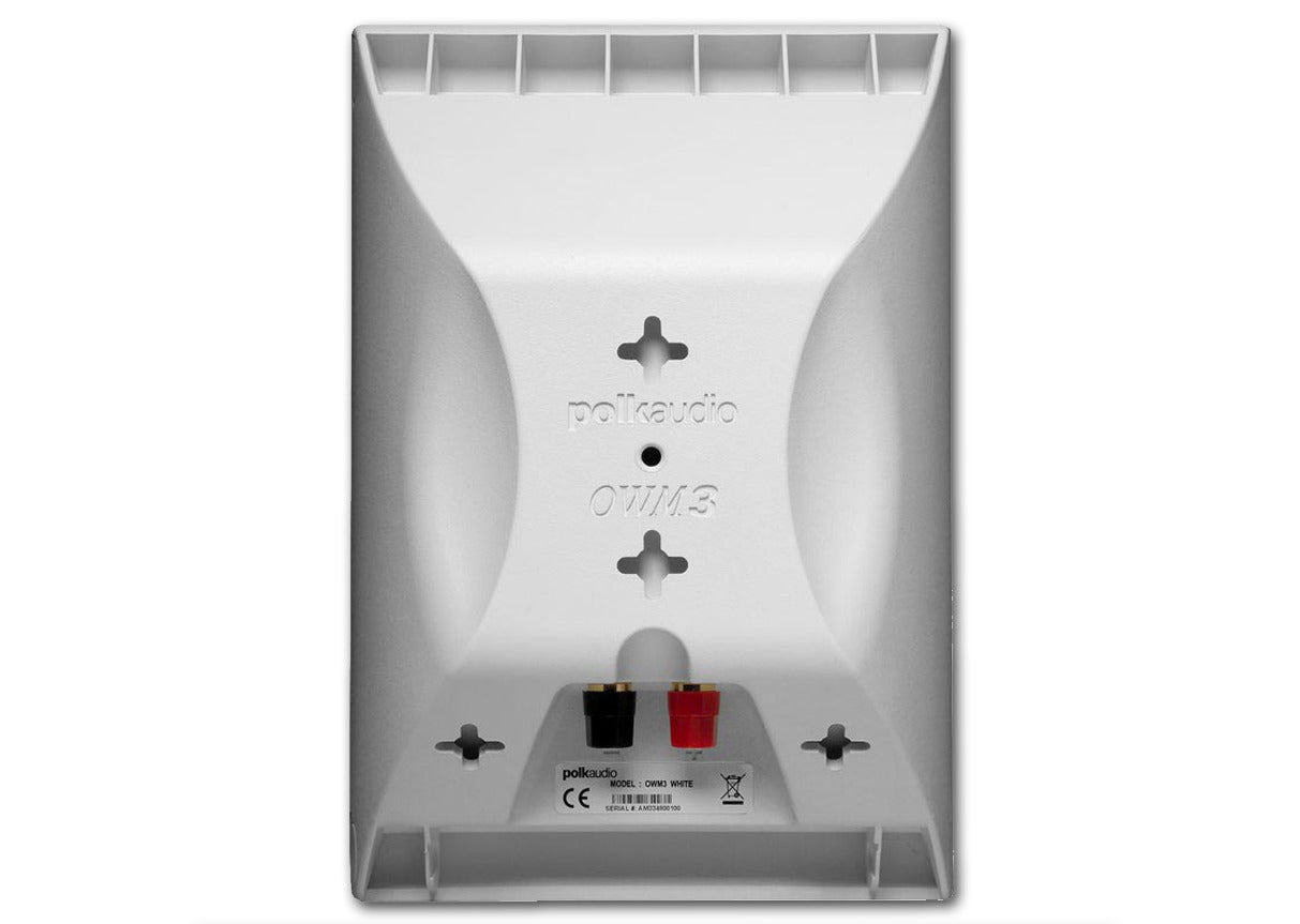 Polk Audio OWM3 Speakers 100w Compact OnWall OR OnShelf, With Stand, M