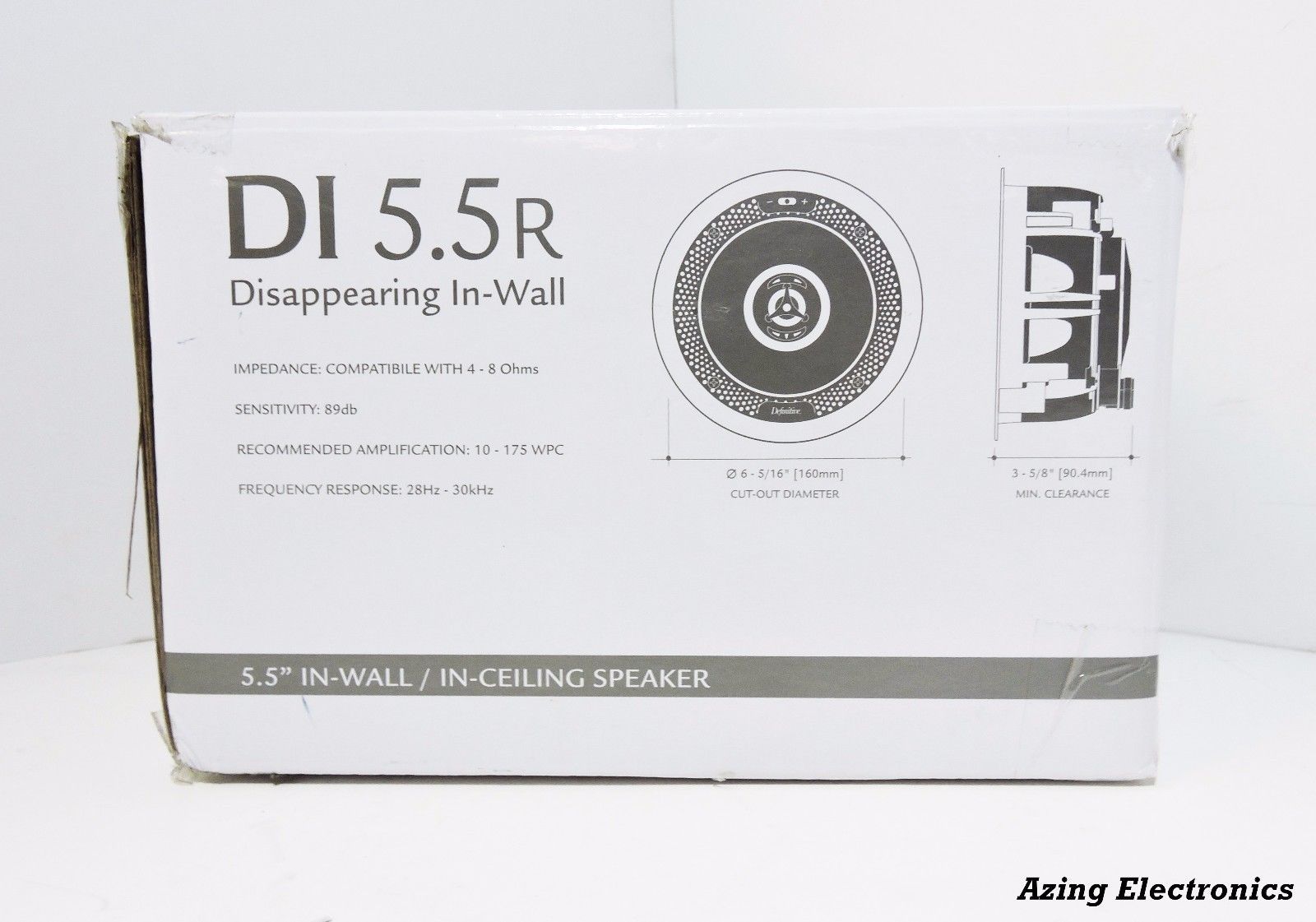 Definitive Technology Di 5.5R In-Ceiling Speaker – Pair - Audiomaxx India