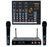StudioMaster Min-6 Mixer With  Wireless Microphones Karaoke Package - #KK0002