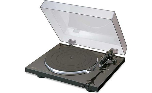 Denon DP-300F Automatic Turntable Analog Belt-Drive, Pre-Mounted Cartridge, Built-in Phono Preamp And Phono Equalizer - Best Home Theatre Systems - Audiomaxx India