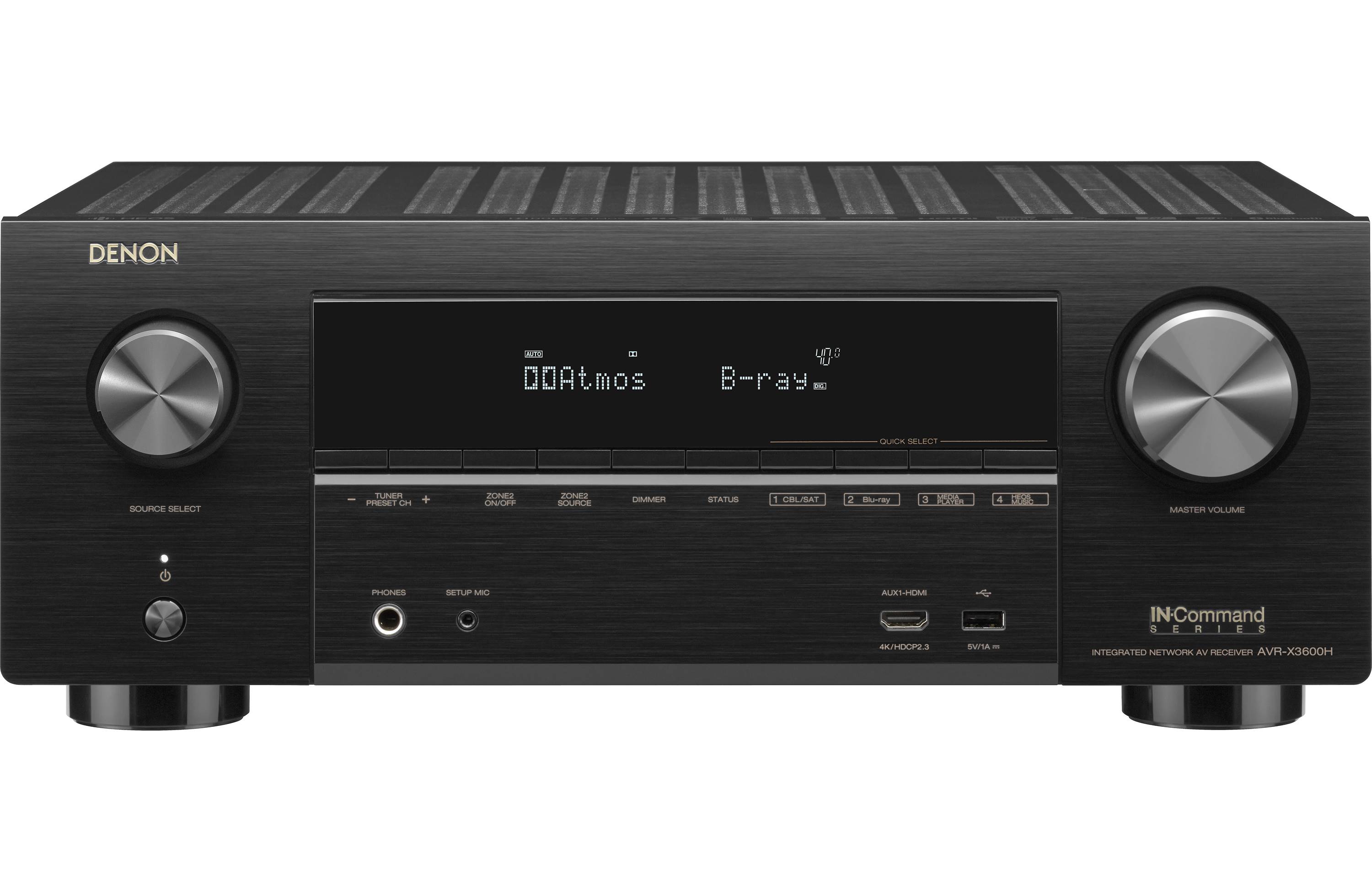 Denon X3600H Audio-Video Receiver + Q Acoustics Q3050i Speaker Set + BenQ W5700 4K Projecor - Dolby Atmos 9.2 Home Theater Package # AM902002 - Best Home Theatre Systems - Audiomaxx India