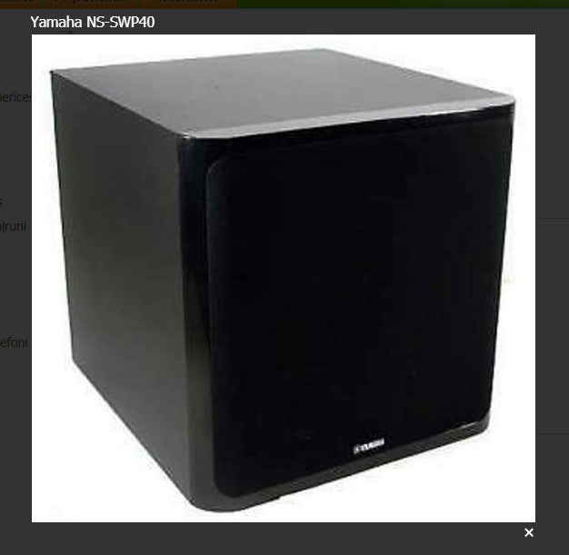 Yamaha NS-SWP40 Passive Subwoofer New With 1 Year Warranty  ( Brown Box )